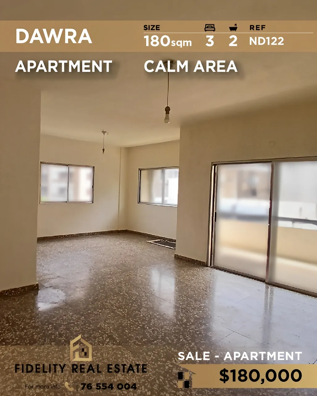 Apartment for sale in Daoura, Lebanon - 3 bed, 3 bath