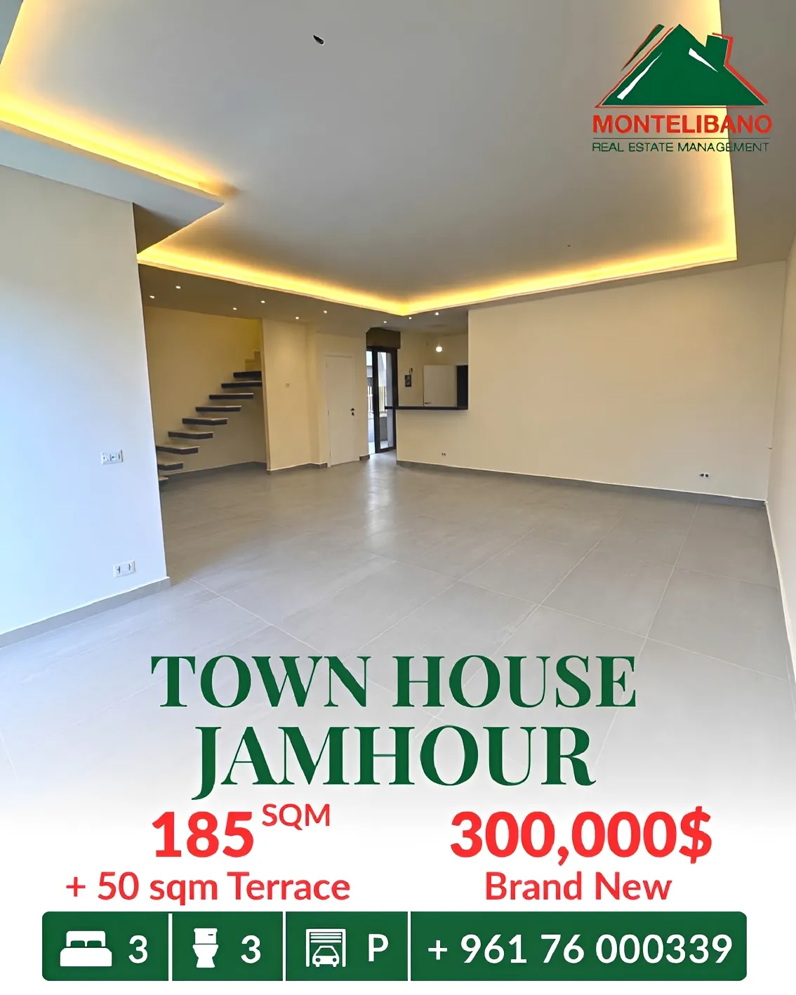 Apartment for sale in Jamhour, Lebanon