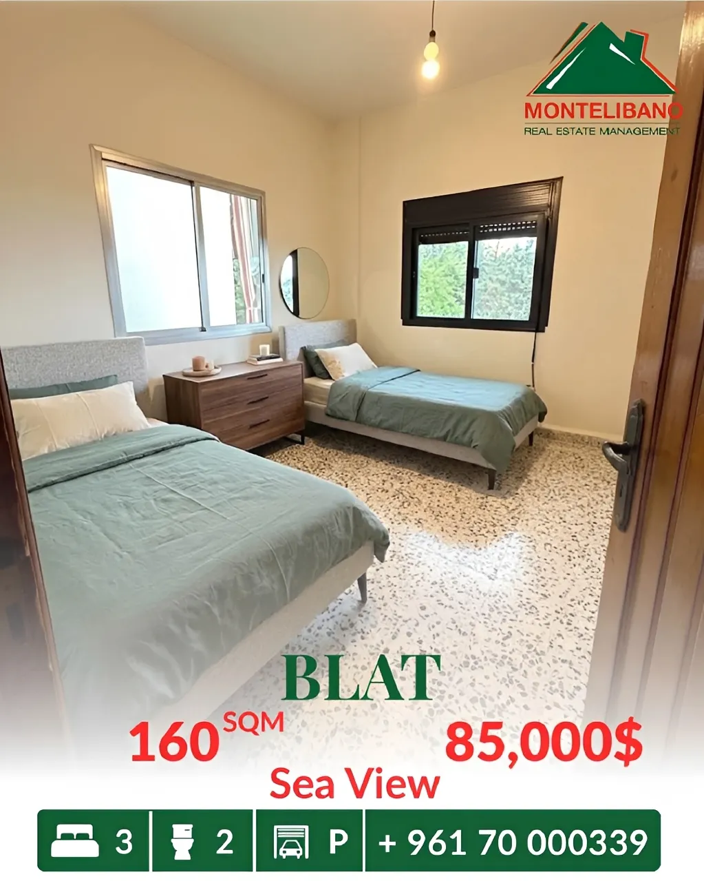 Apartment for sale in Blat