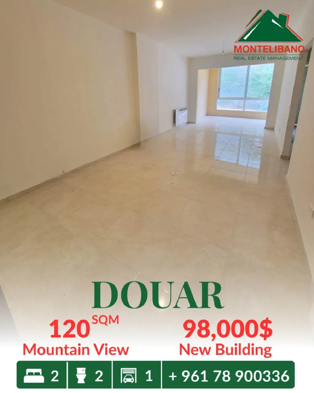 Apartment for sale in Douar, Lebanon