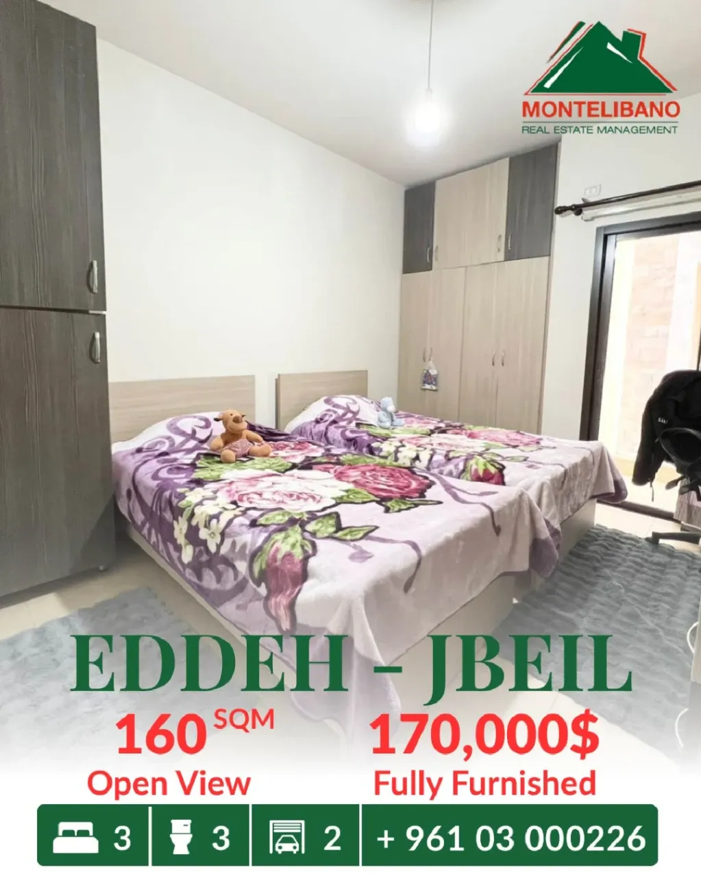 Apartment for sale in Edde, Lebanon
