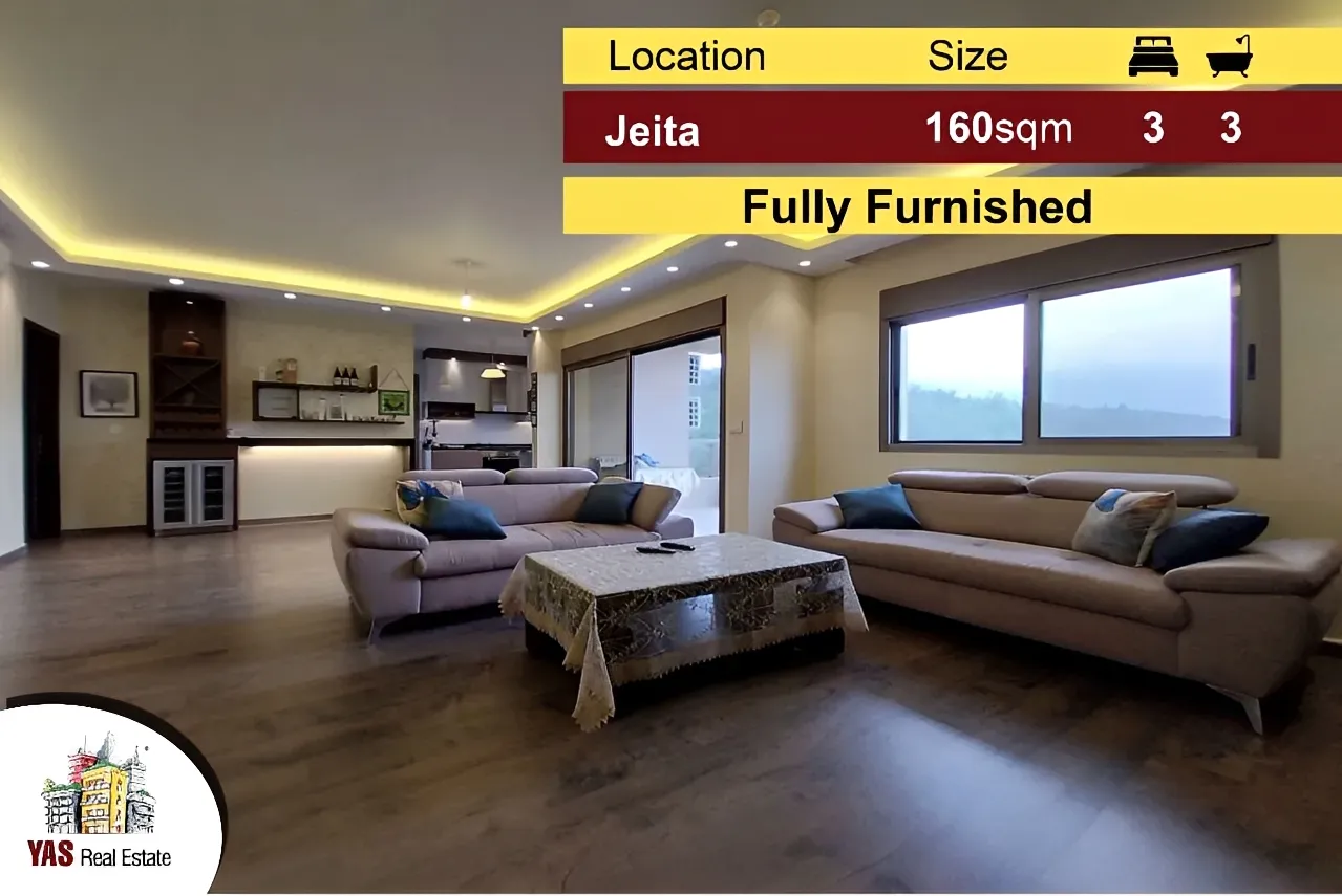 Apartment for Sale in Jeita - 3 bed, 3 bath