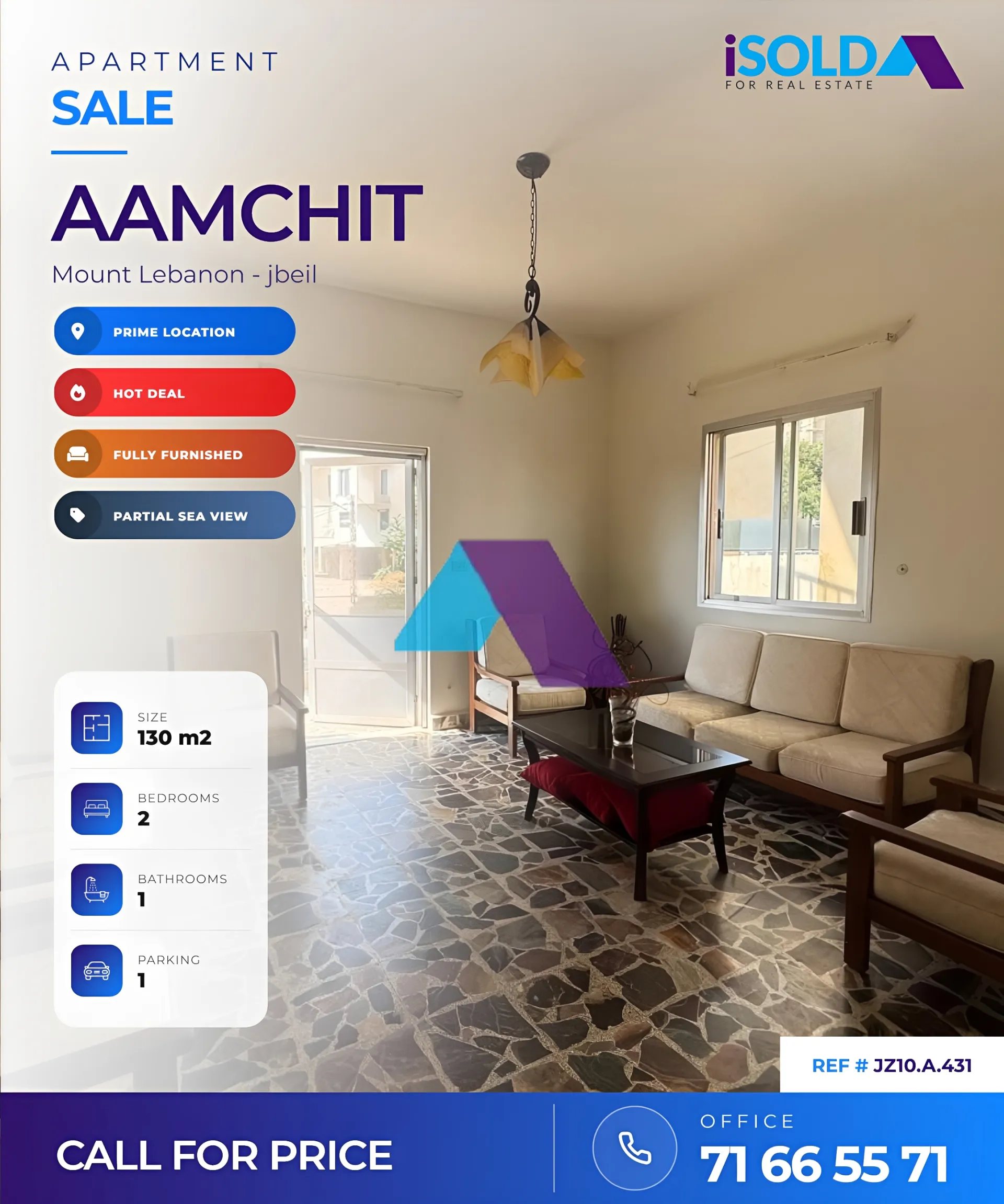 Apartment for Sale in Aamchit