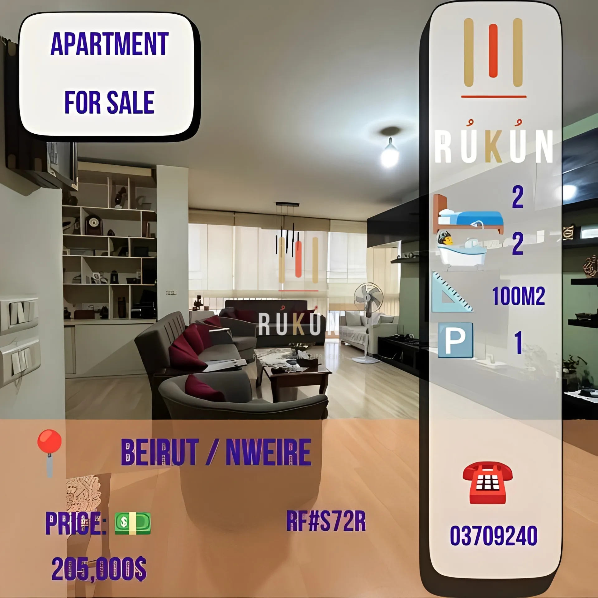 Apartment for sale in Beirut