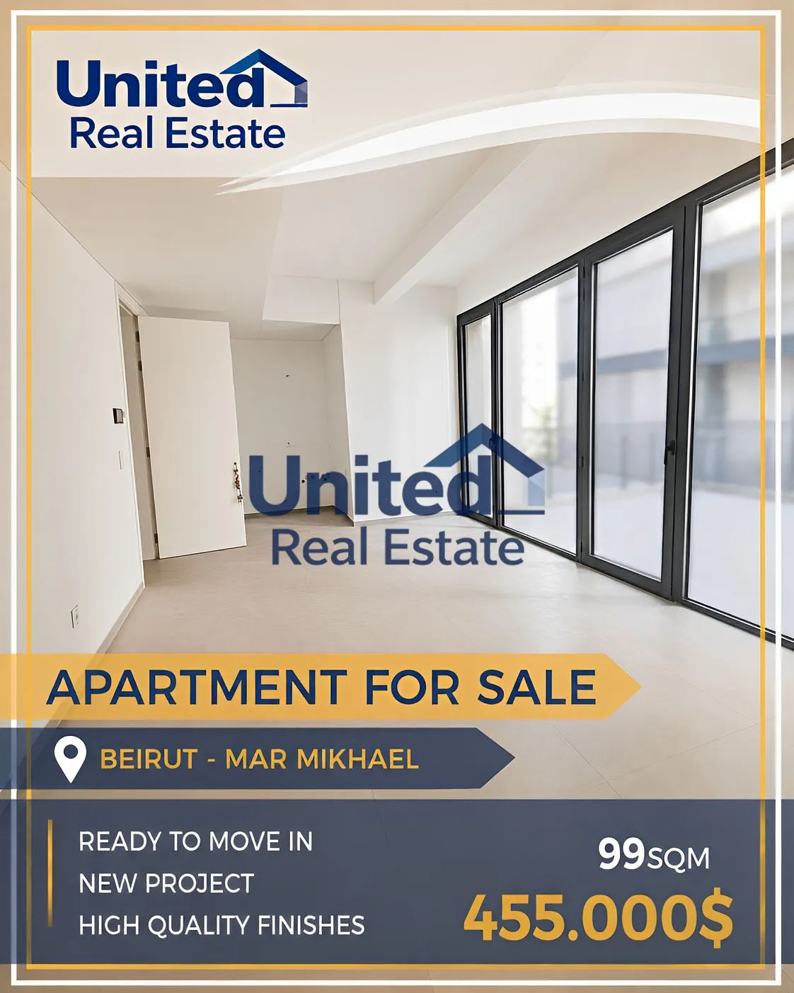 Apartment for sale in Mar mikhael, beirut, lebanon