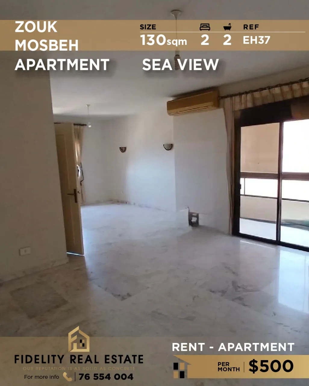 Apartment for rent in Zouk Mosbeh, Lebanon