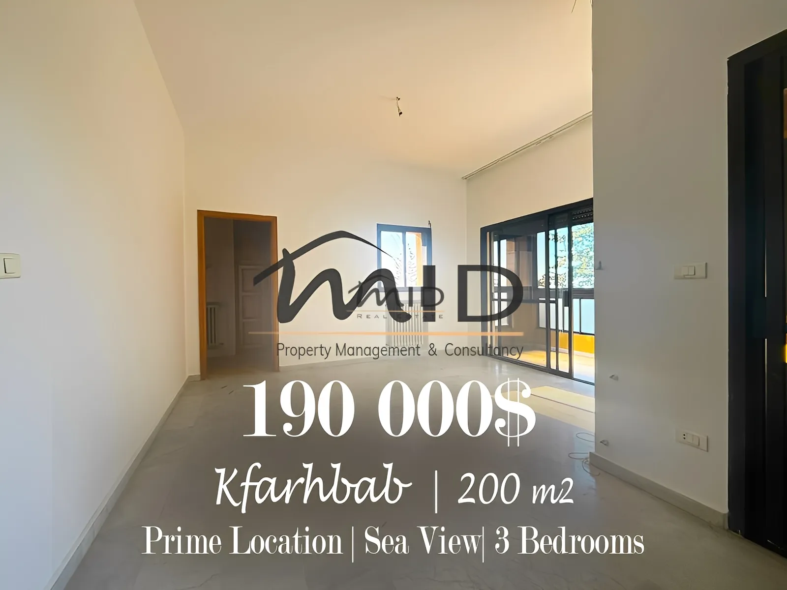 Apartment in Kfar hbab, lebanon