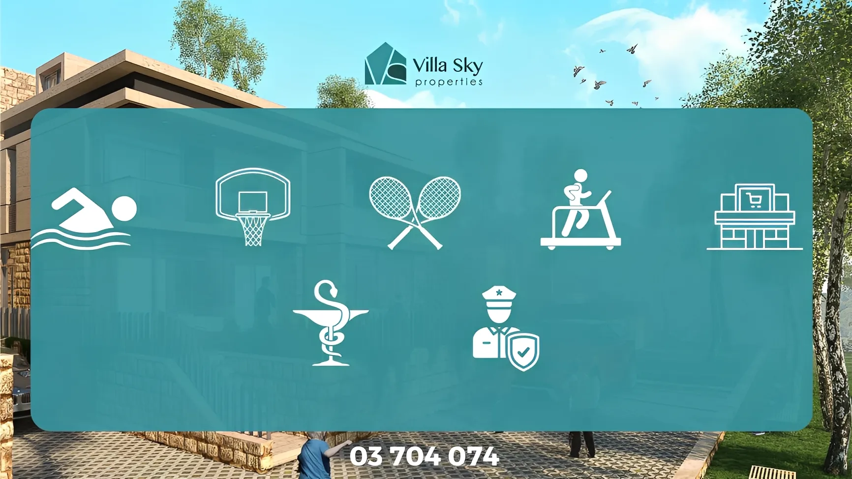 Villa for Sale in Mansourieh, Lebanon