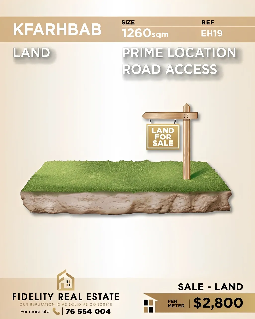 Residential Land for sale in Kfar Hbab, Lebanon
