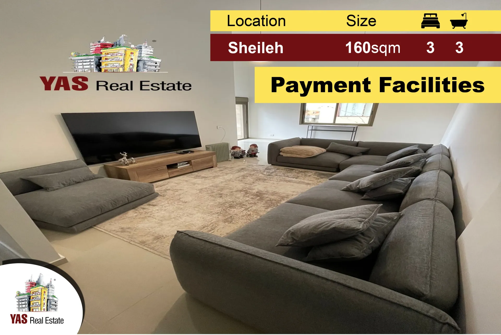 Apartment for Sale in Sehaile - 3 bed, 3 bath