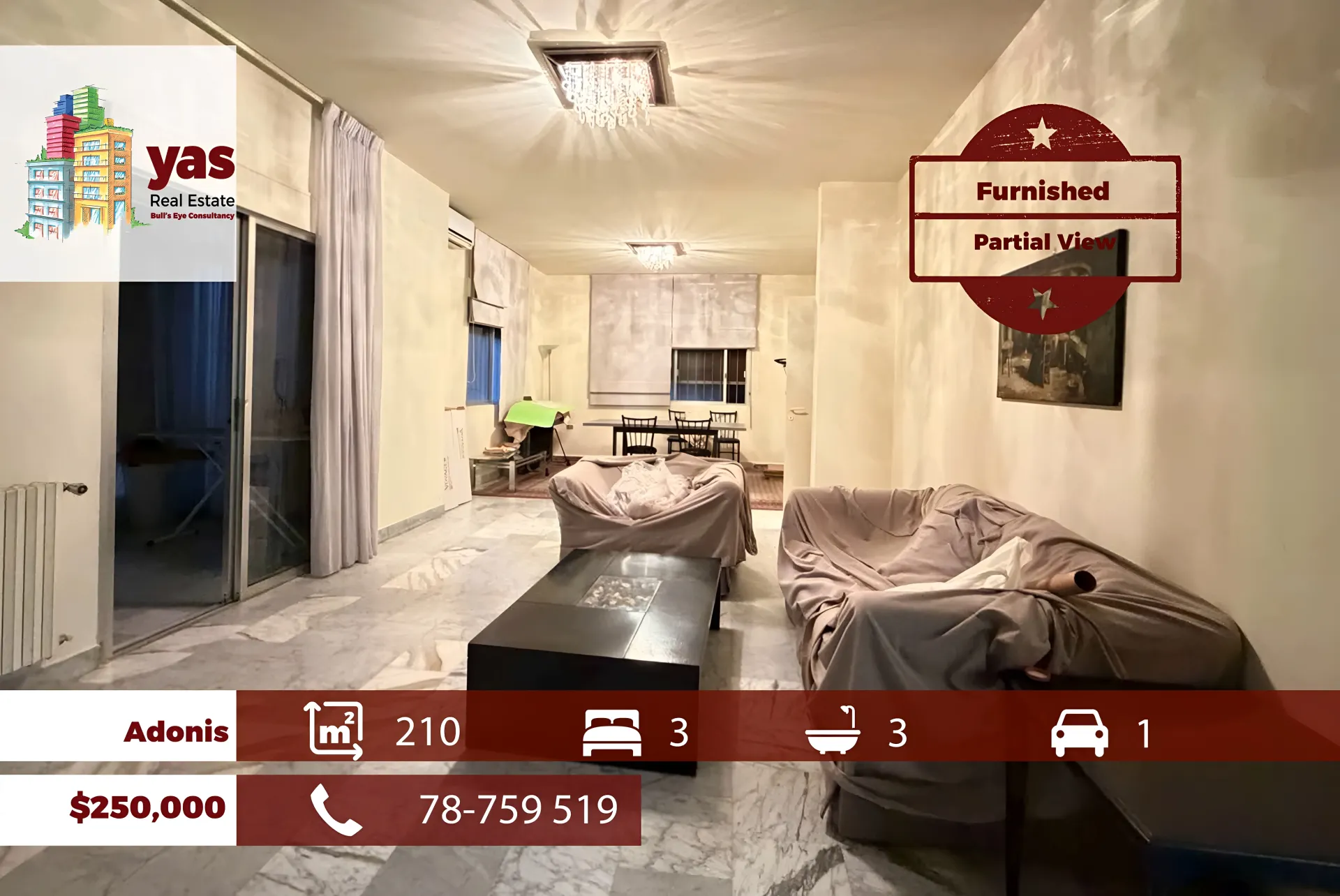 Apartment for Sale in Adonis