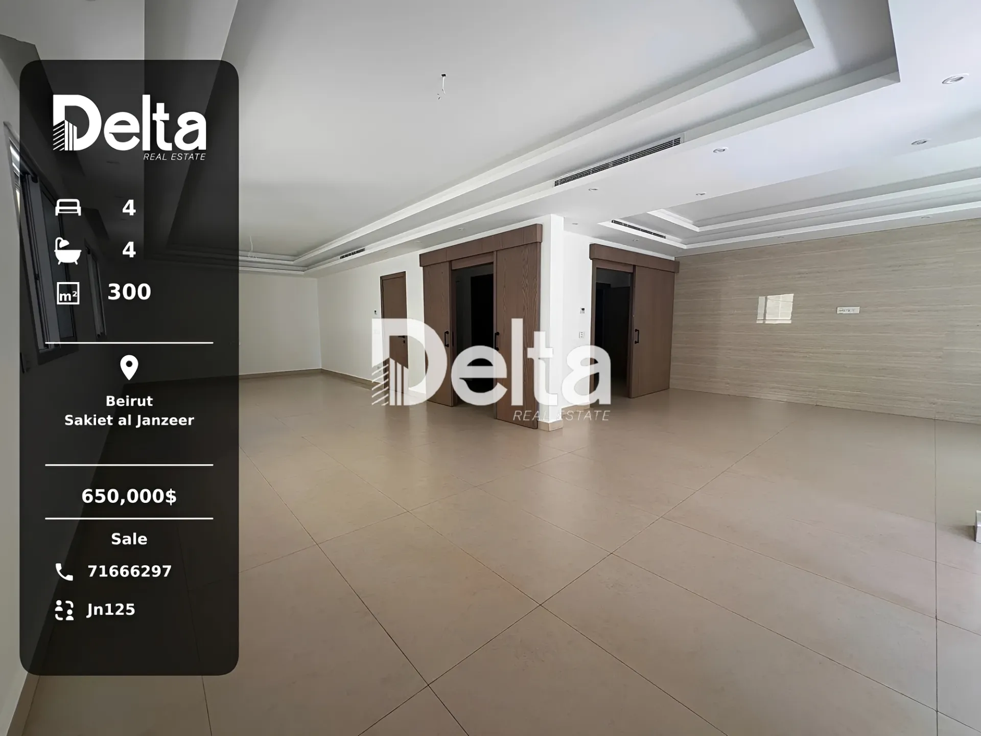 Apartment for sale in Sakiet el janzeer, beirut, lebanon