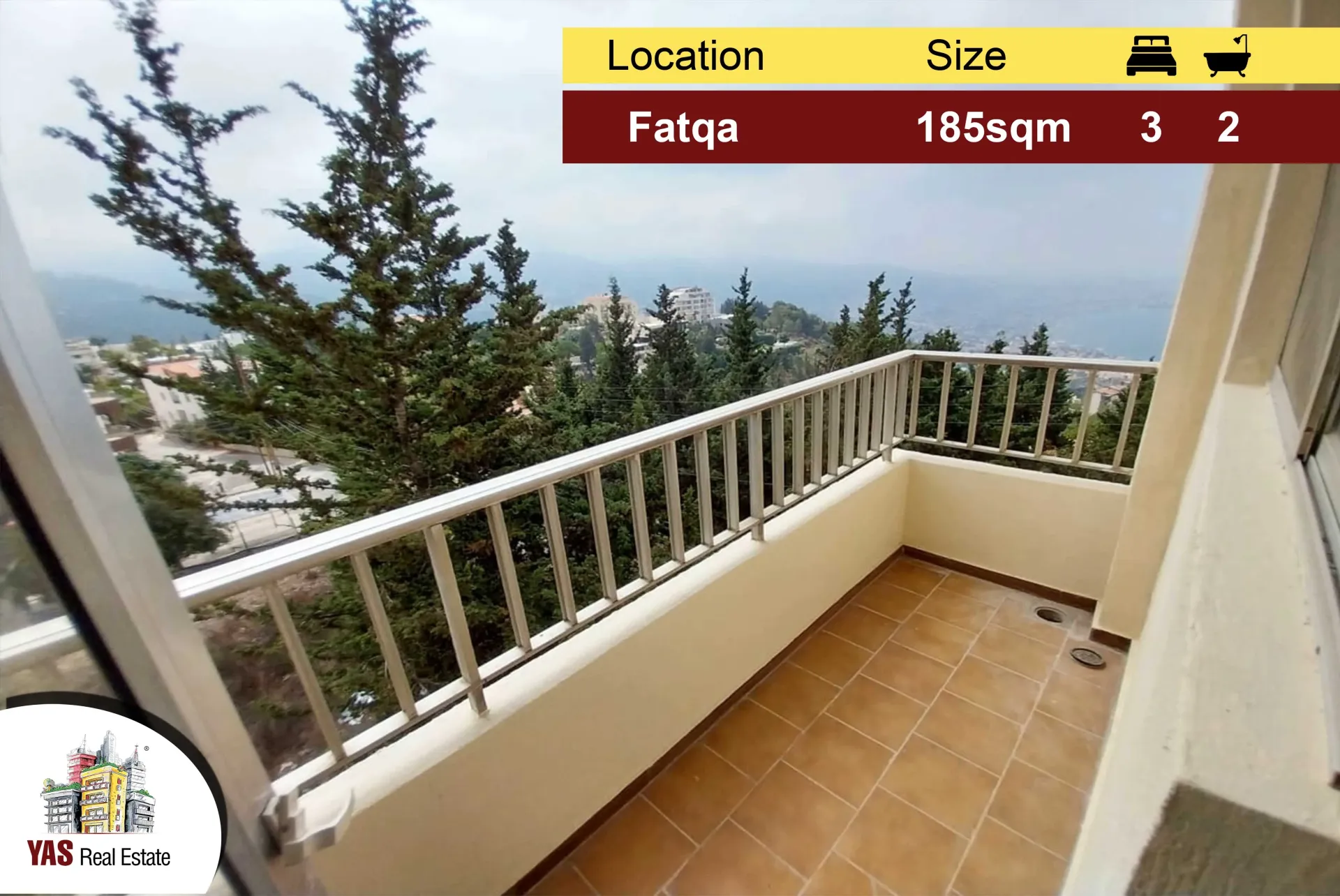 Apartment for Sale in Fatqa - 3 bed, 2 bath