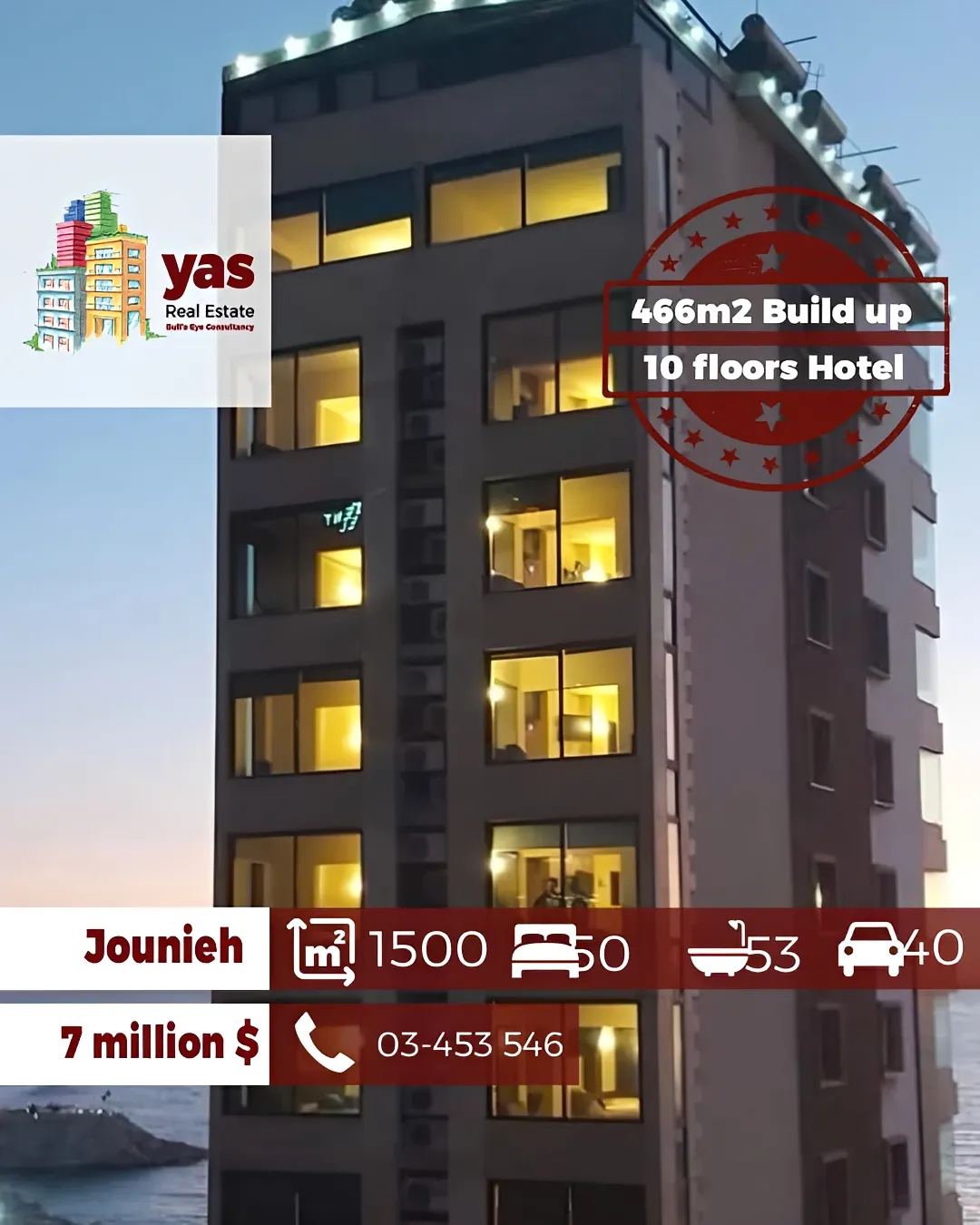 Apartment for Sale in Jounieh