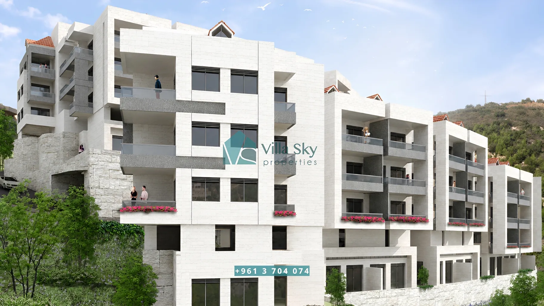 Apartment for sale in Zikrit, Lebanon