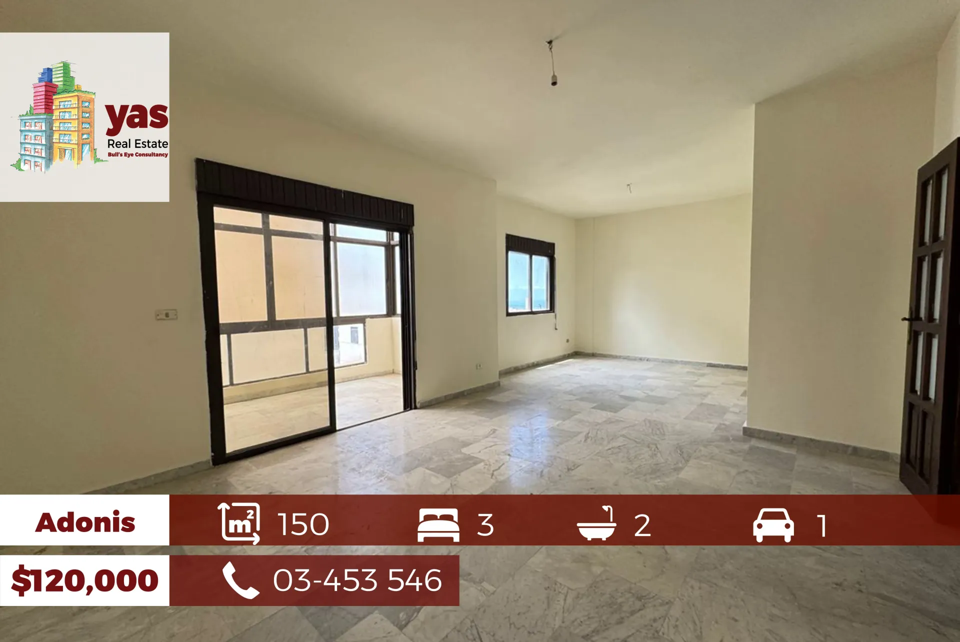 Apartment for Sale in Adonis
