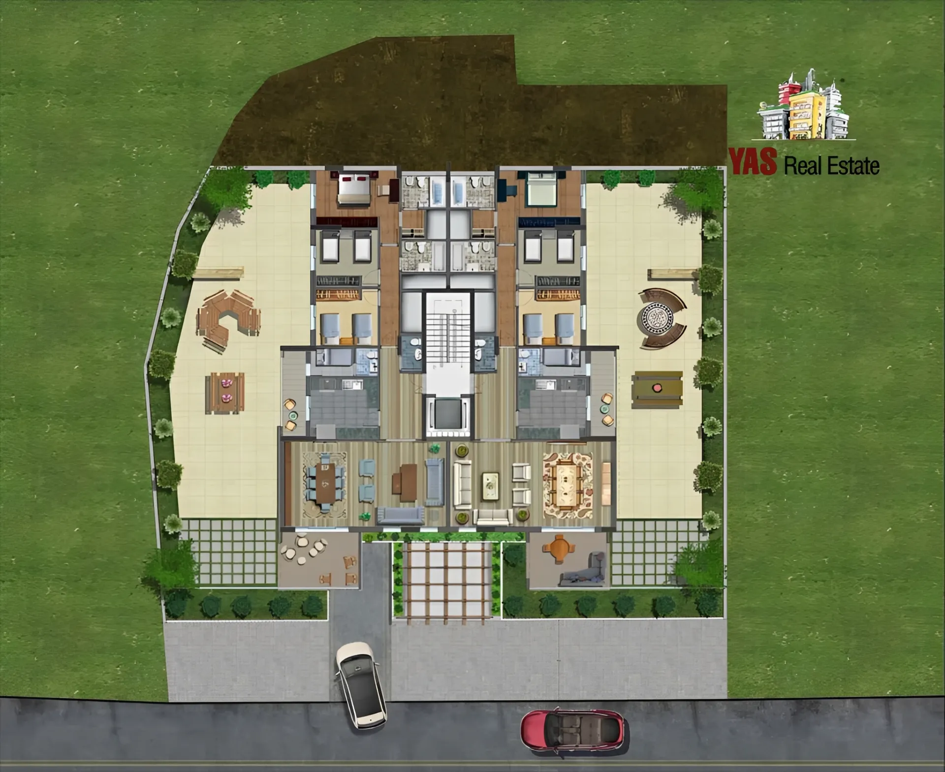 Apartment for Sale in Ajaltoun - 3 bed, 4 bath