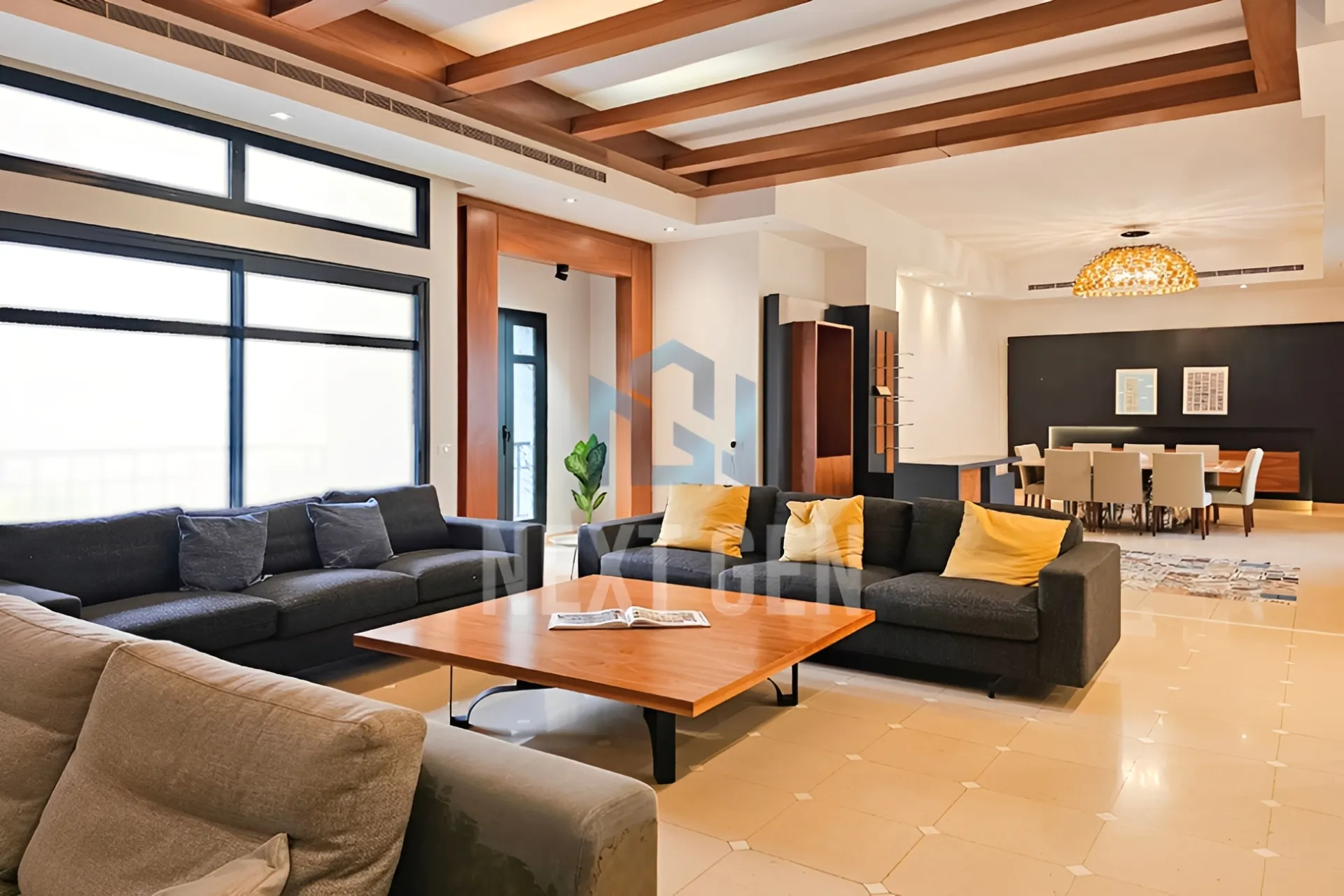 Duplex for rent in Achrafieh, Beirut, Lebanon - 4 bed, 6 bath
