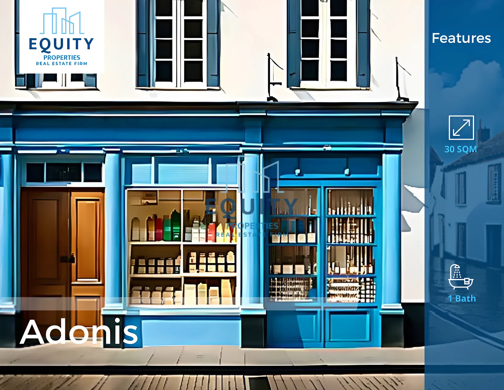 Shop for rent in Adonis