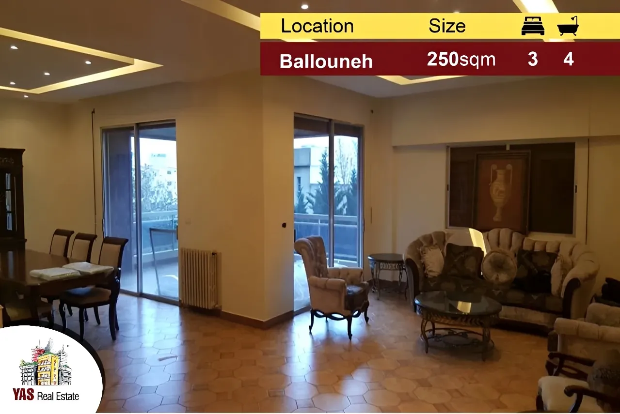 Apartment for Sale in Ballouneh
