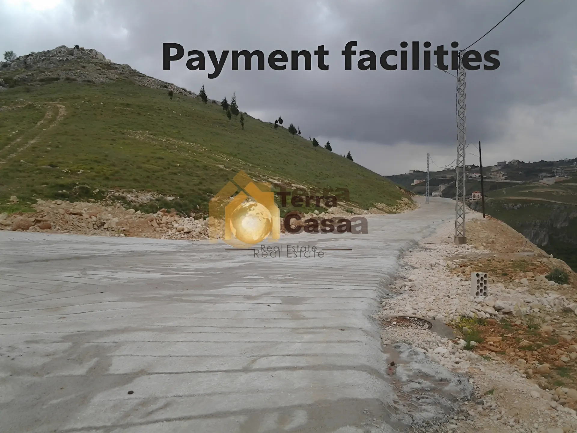 Land for Sale in Payment Facilities Zahle Wadi el Arayesh