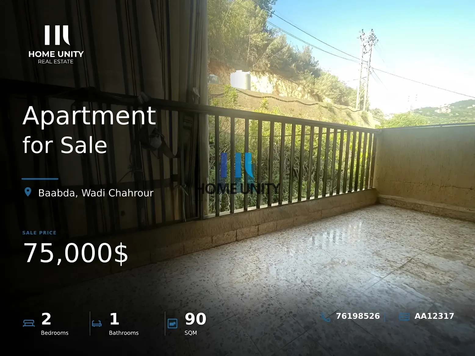 Apartment for Sale in Wadi Chahrour