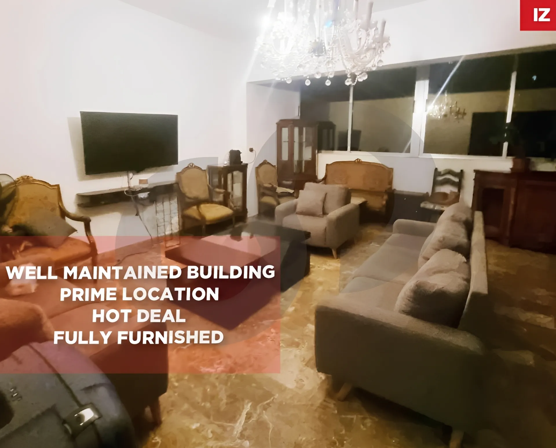 Apartment for Sale in Hamra, Beirut, Lebanon - 3 bed, 3 bath