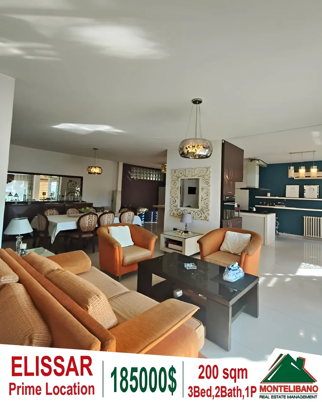 Apartment for Sale in Mtayleb, Lebanon - 3 bed, 2 bath