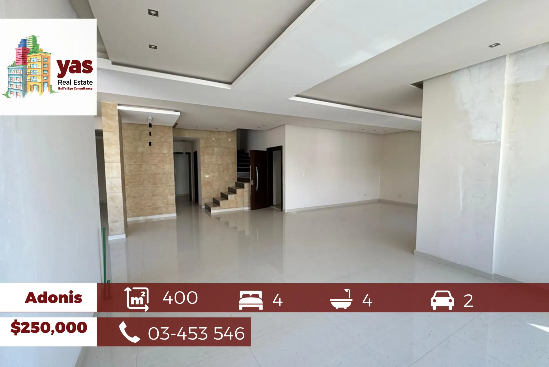 Apartment for Sale in Adonis - 4 bed, 4 bath