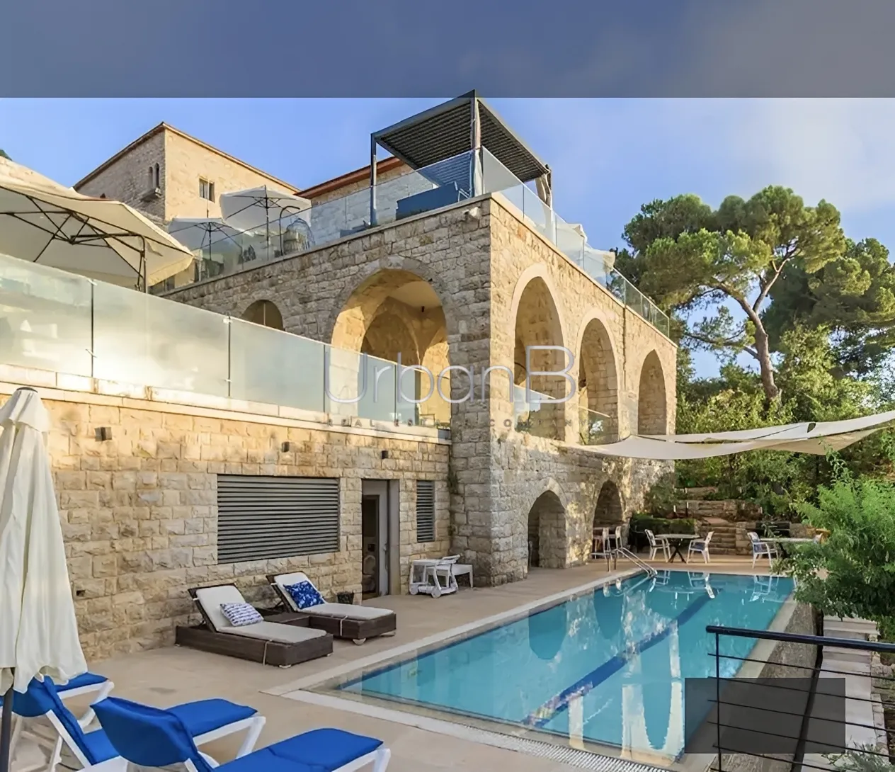 Villa for rent in Souk el gharb, lebanon