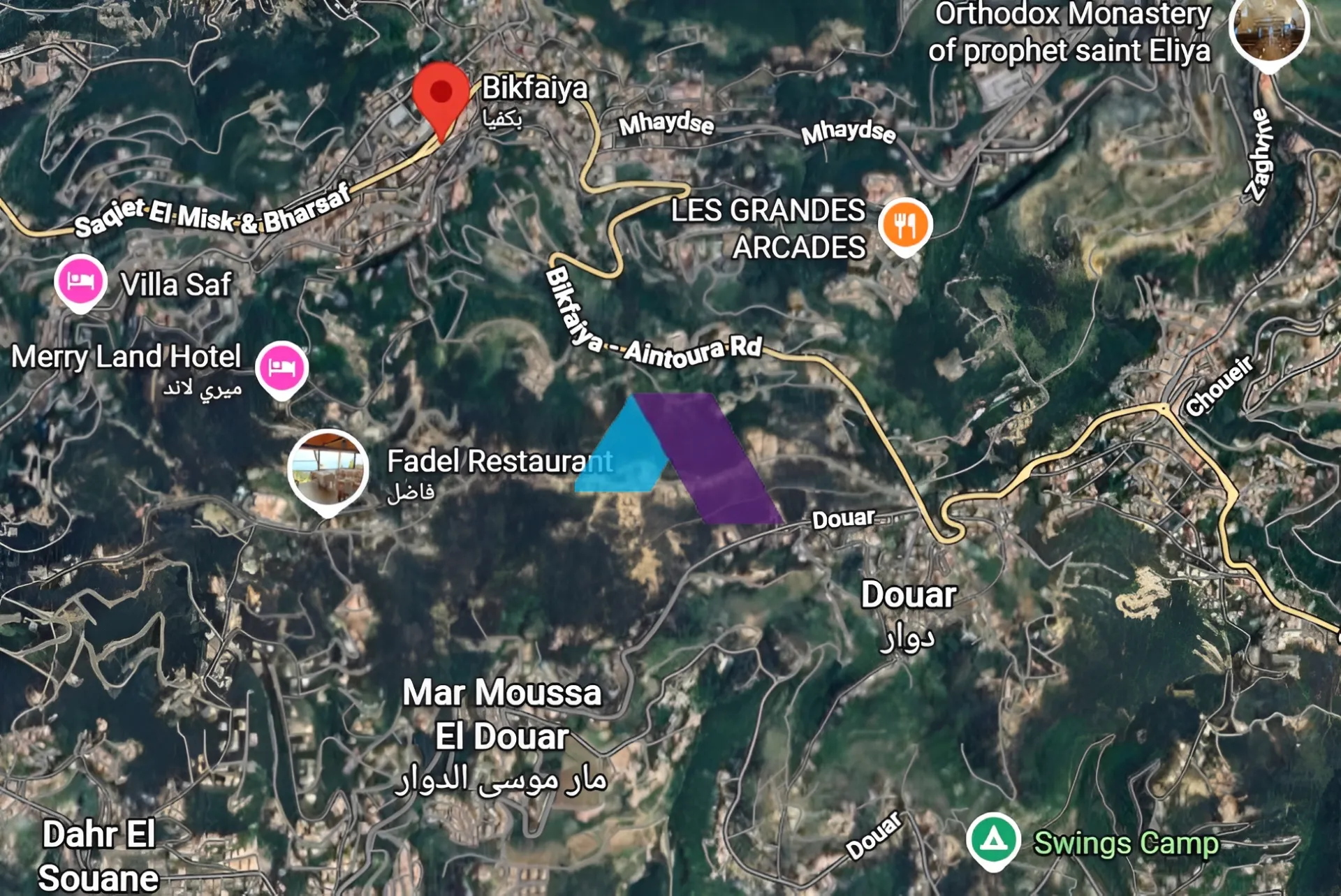 Land for Sale in Bikfaiya