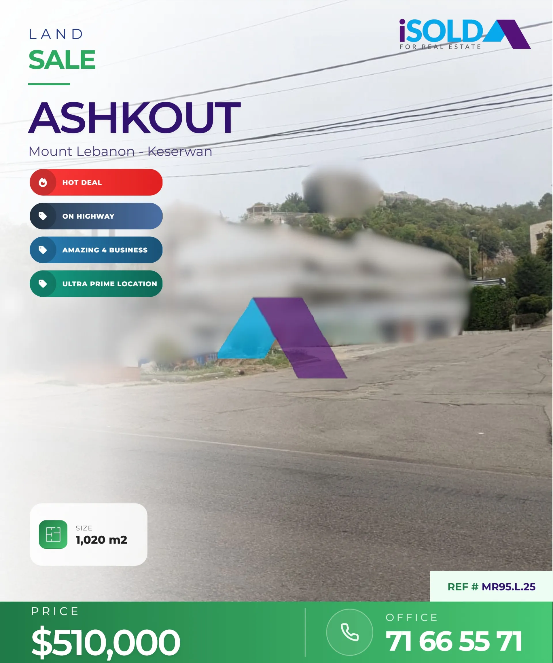 Commercial Land for sale in Aachqout, Lebanon
