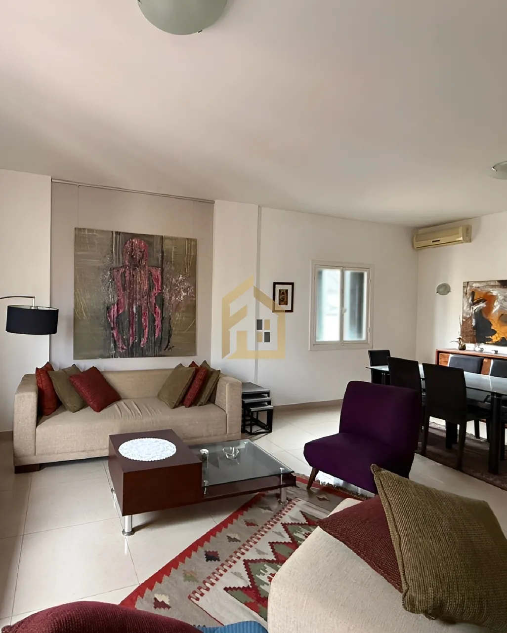 Apartment for rent in Achrafieh, Beirut, Lebanon - 2 bed, 2 bath