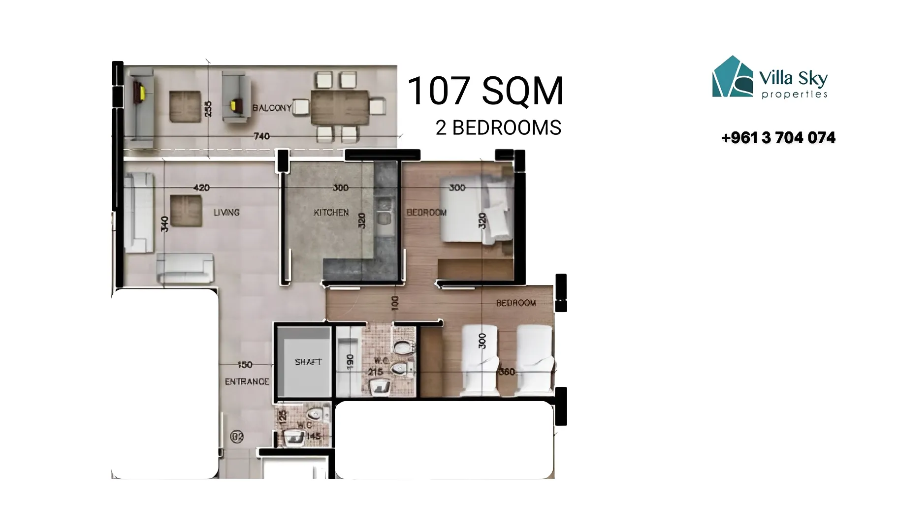 Apartment for sale in Bsalim, Lebanon