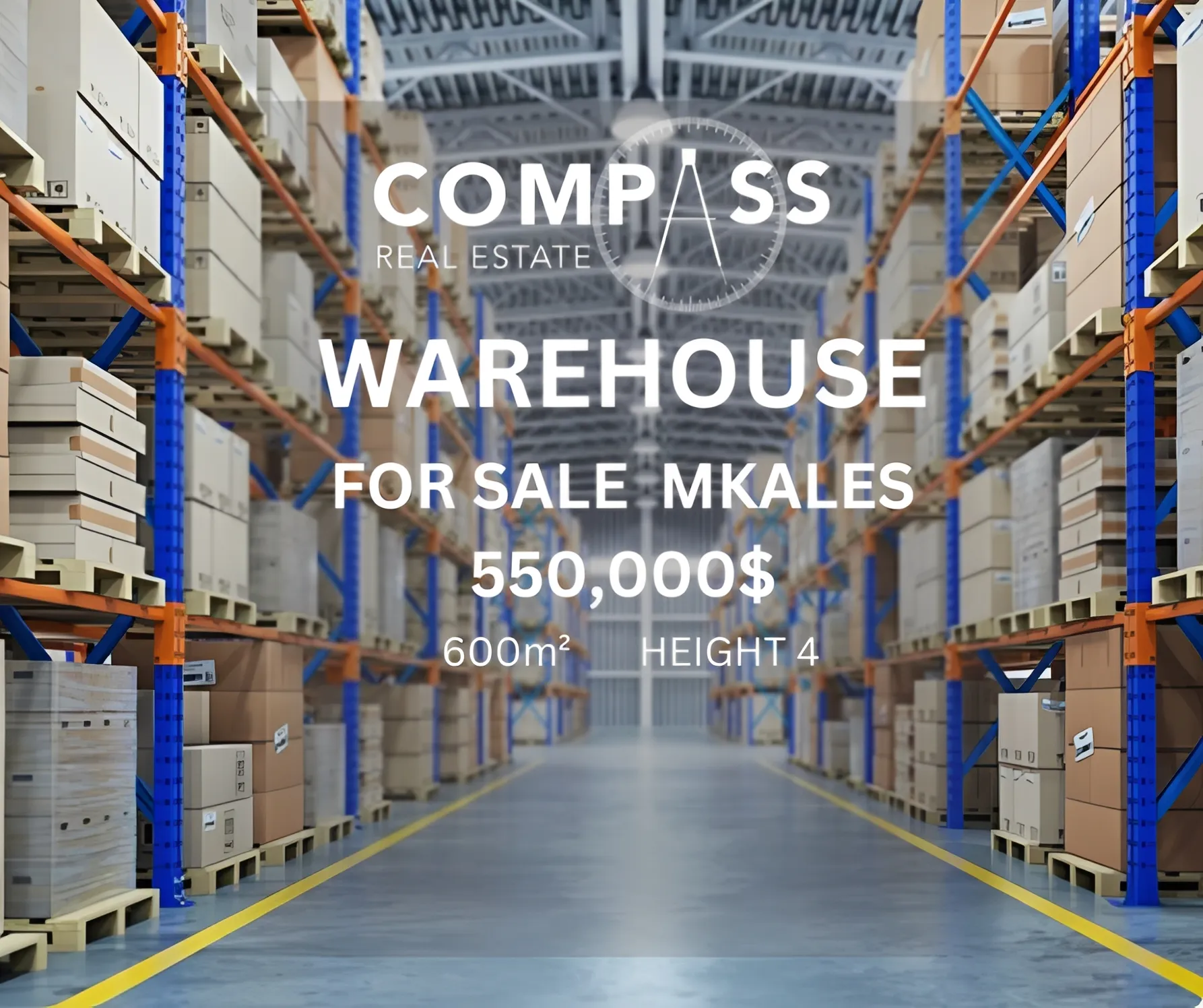 Warehouse for Sale in Mkalles, Lebanon