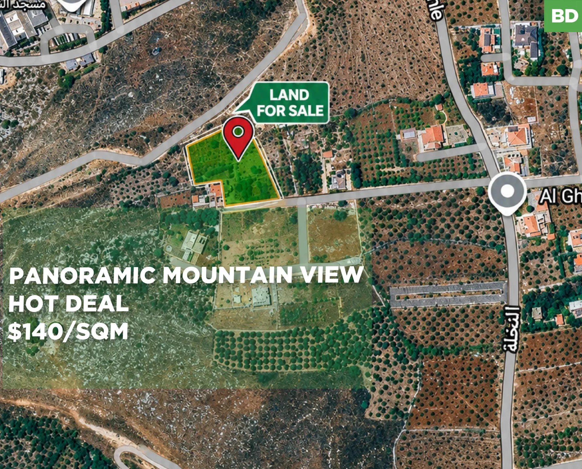 Land for Sale in Nakhleh