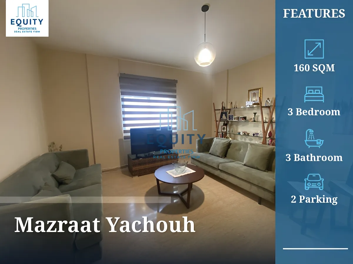 Apartment for sale in Mazraat Yachouh