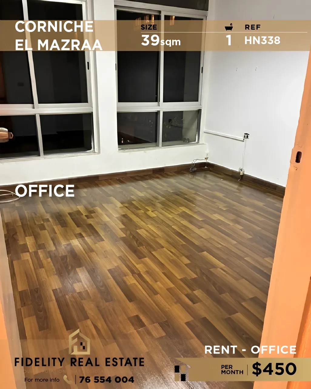 Office for rent in Corniche el Mazraa, Beirut, Lebanon