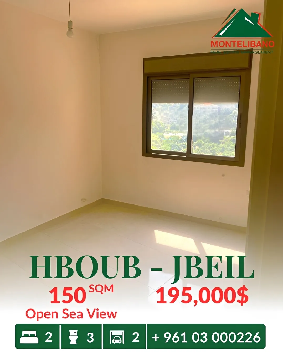 Apartment for sale in Jbeil, Lebanon