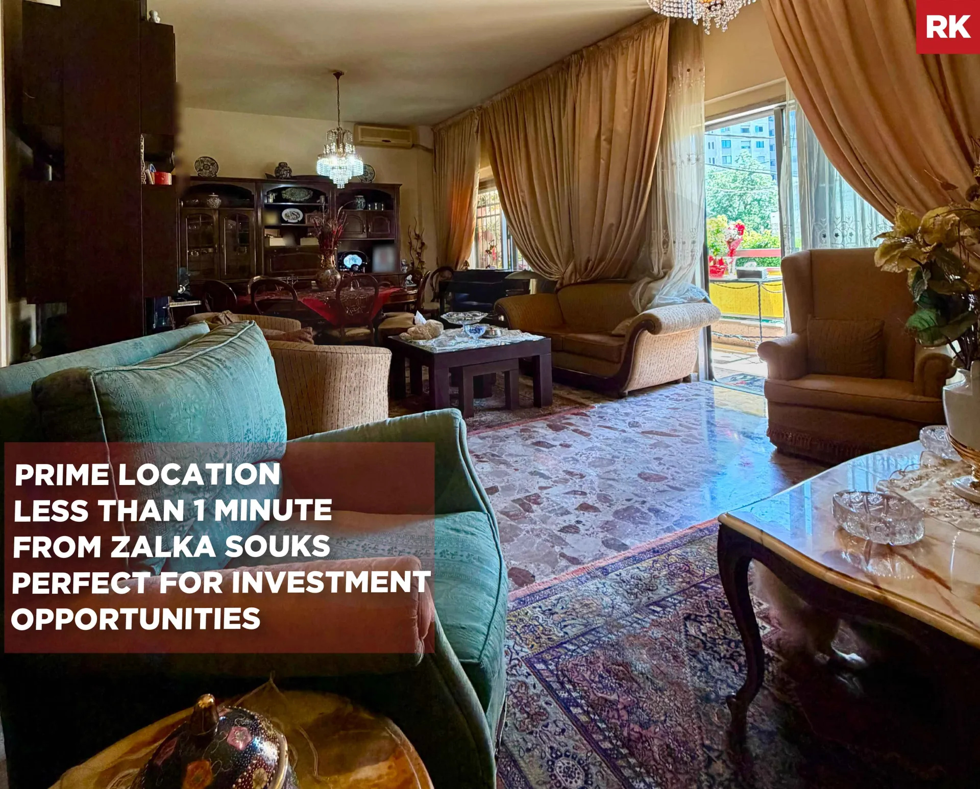 Apartment for Sale in Zalqa - 3 bed, 2 bath