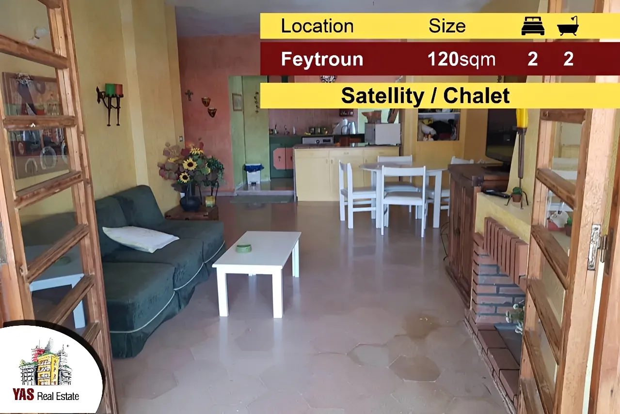 Chalet for Sale in Faytroun - 2 bed, 2 bath