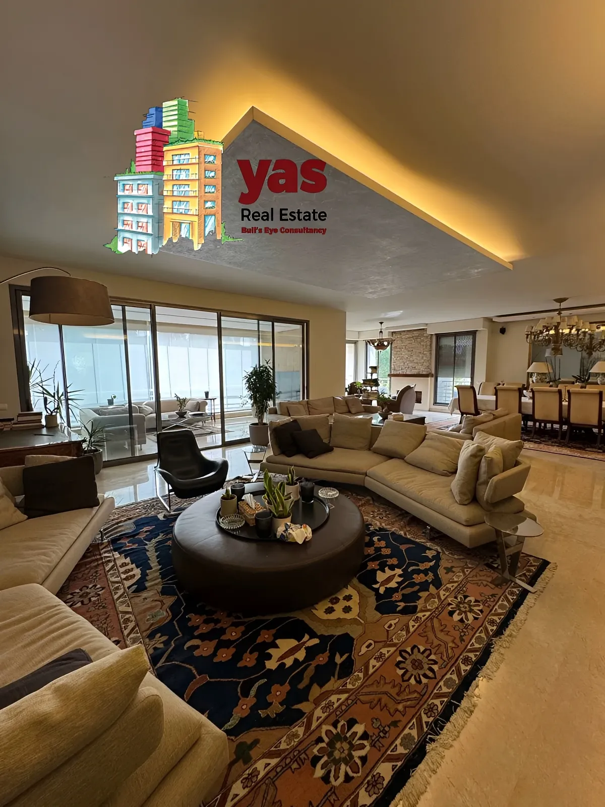 Apartment for Sale in Rabieh - 4 bed, 6 bath