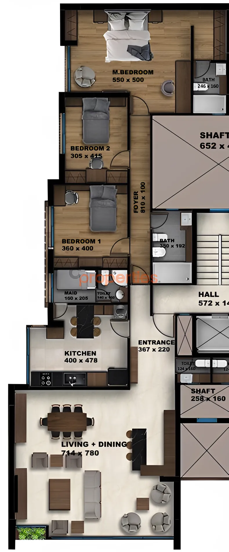 Apartment for sale in Montiverdi, Lebanon - 3 bed, 4 bath