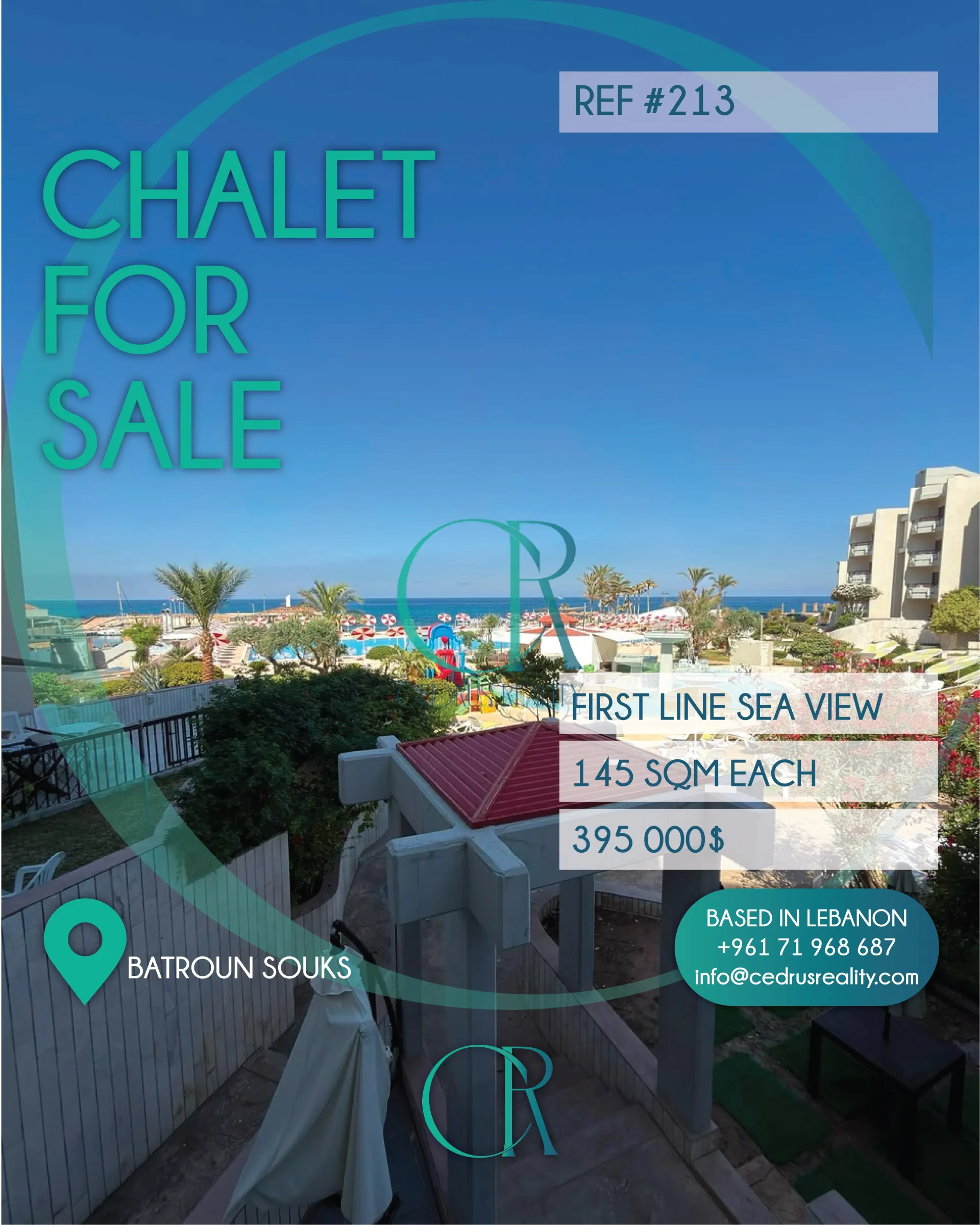 Chalet for sale in Batroun, Lebanon