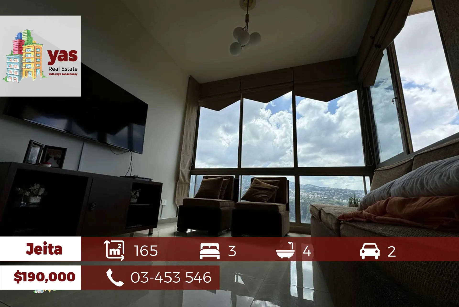 Apartment for Sale in Jeita