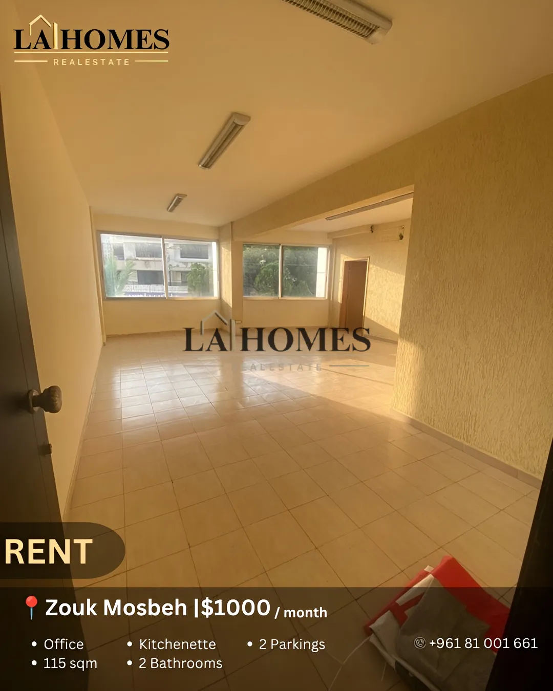 Office for rent in Zouk Mosbeh