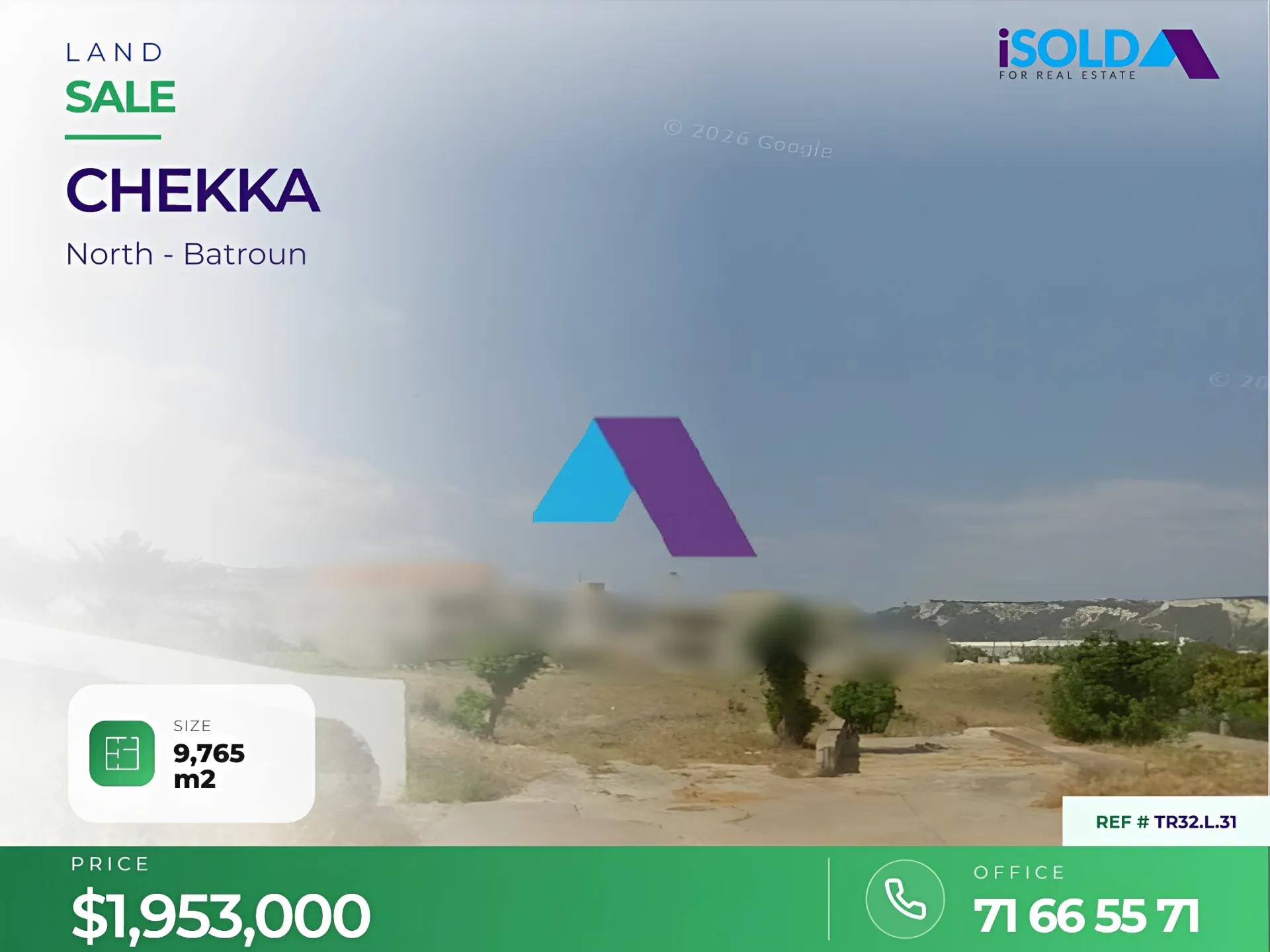 Residential Land for sale in Chekka, Lebanon