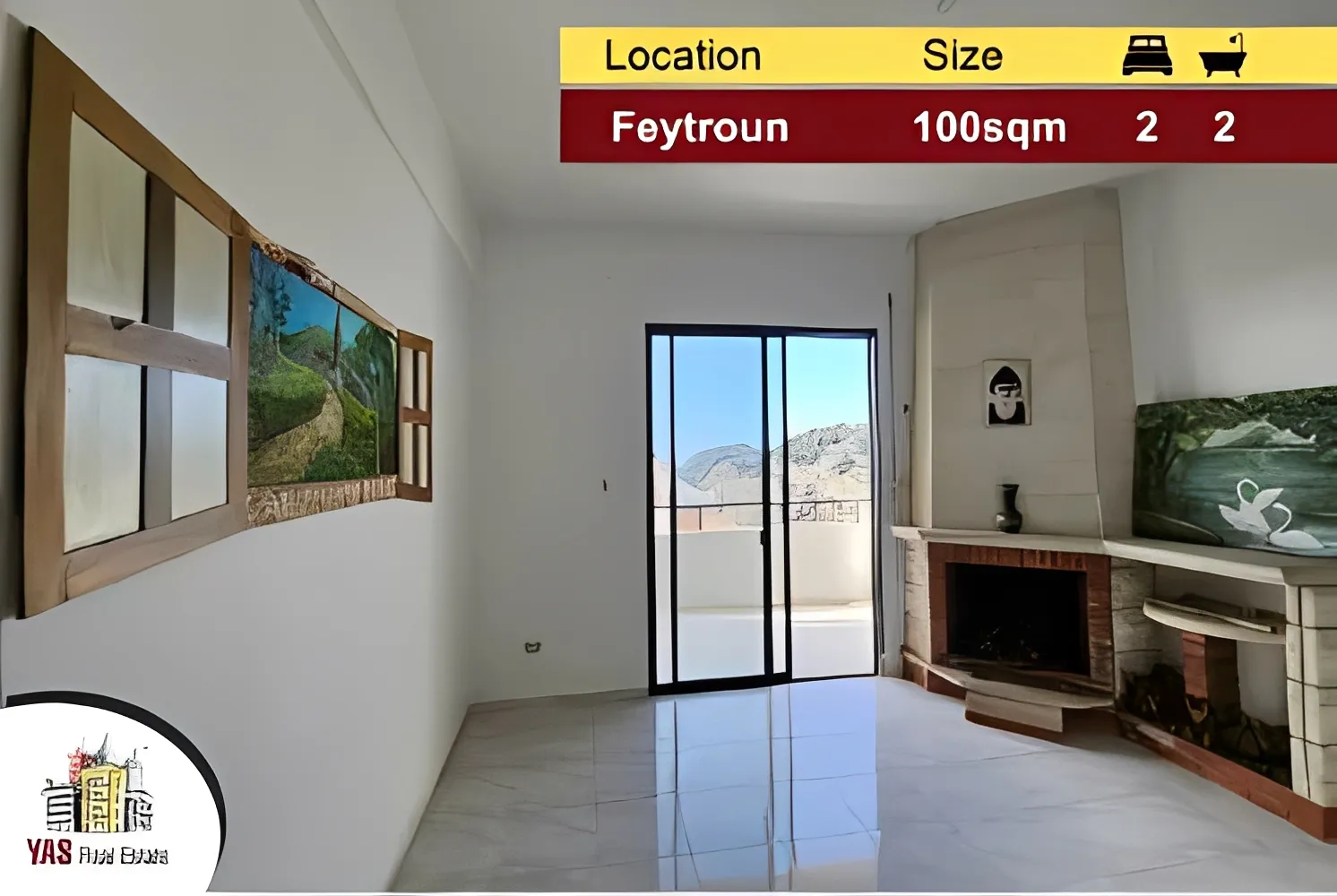 Apartment for Sale in Faytroun - 2 bed, 2 bath