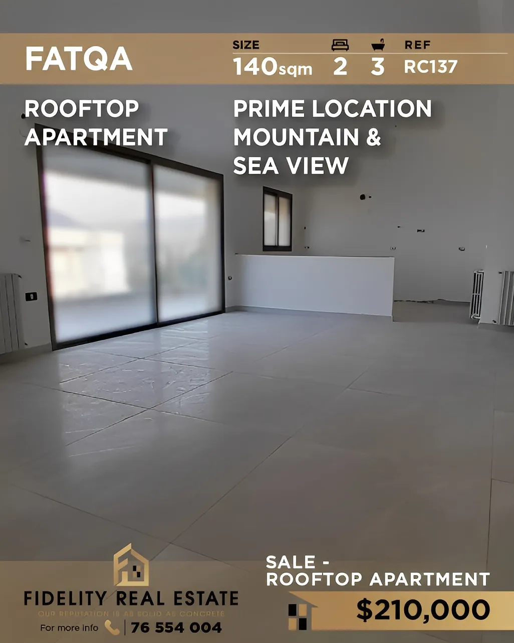 Apartment for Sale in Fatqa, Lebanon - 2 bed, 3 bath