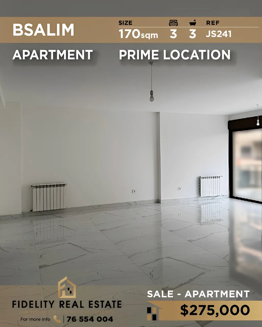 Apartment for sale in Bsalim, Lebanon - 3 bed, 3 bath